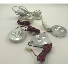 Unbranded 3 PCS LED Under Cabinet Light Kit For Closet Kitchen Counter & Display Lighting