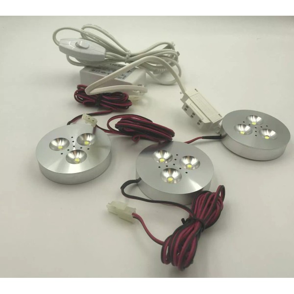 Unbranded 3 PCS LED Under Cabinet Light Kit For Closet