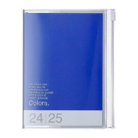 MARK'S 2024/2025 Pocket Diary A6 Vertical Colours // Blue: From September 2024 to December 2025