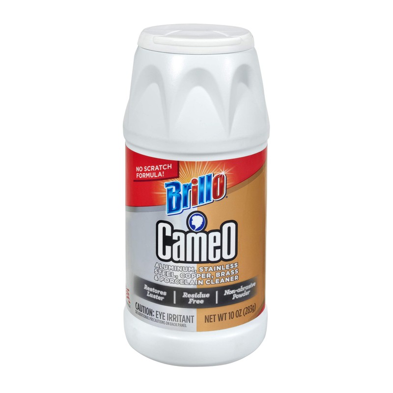Brillo Cameo Cleaner, Perfect on Aluminum, Stainless Steel, Copper, Brass