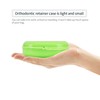 Annhua Denture Holder Retainer Case for Orthodontic Mouthpiece, Clear Aligner