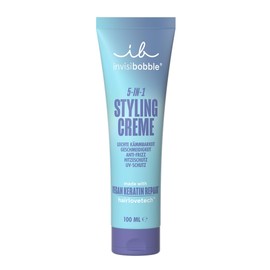 invisibobble 5-in-1 Styling Creme, Hitzeschutz, UV-Schutz, Frizz-Kontrolle, leichte Kämmbarkeit, vegan, für alle Haartypen, 150ml