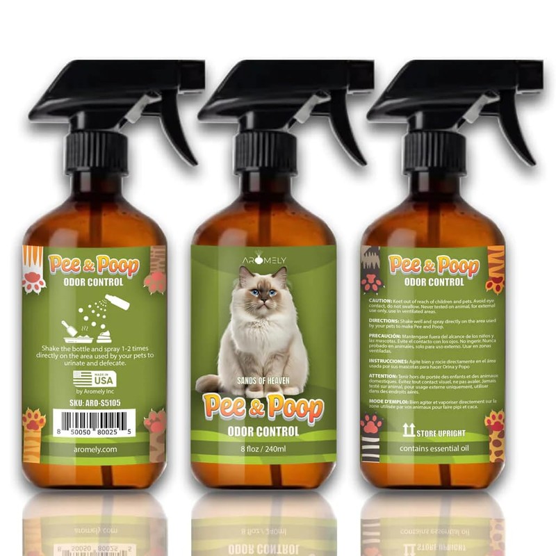 Pee & Poop Cat Deterrent Spray - Sands Heaven Advanced