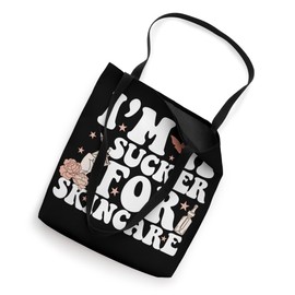 Retro Groovy I'm A Sucker For Skincare Valentine Dermatology Tote Bag