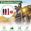 X AUTOHAUX 7/8" 22mm 15/16" 24mm Motorcycle Hand Grips Cover
