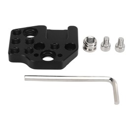 Aluminum Alloy Quick Release Plate with 1/4 Inch Hole 3/8 Inch Hole Cold Shoe for DJI Ronin S SC RS2 RS3 RSC2 Stabilizer