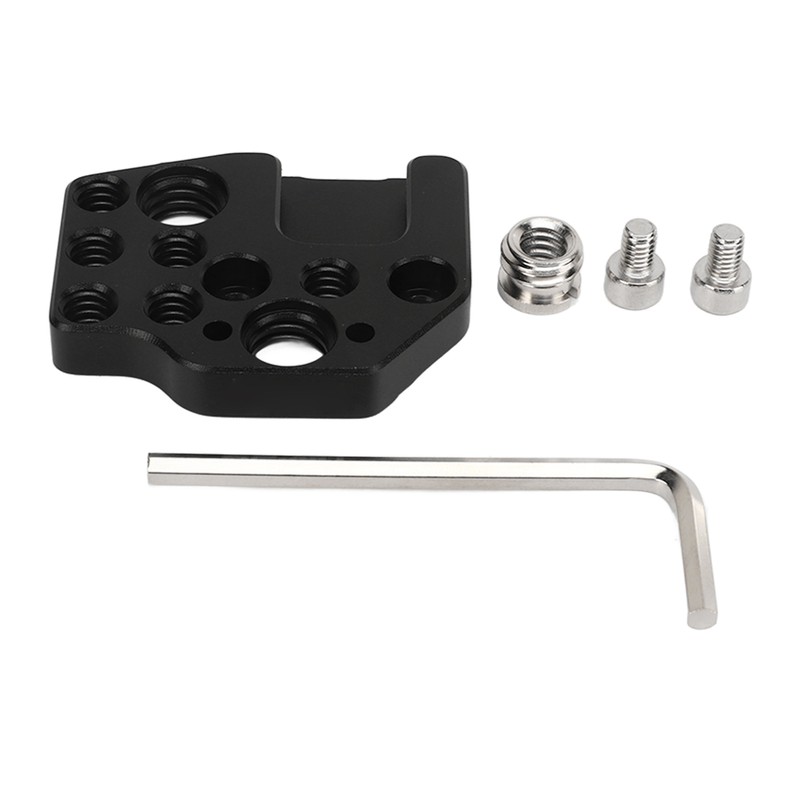 Aluminum Alloy Quick Release Plate with 1/4 Inch Hole 3/8
