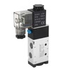 Solenoid Air Valve 2 Position 5 Way Aluminum Alloy High