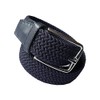 LisaModa Unisex Stretch Braided Belt in Many Colours - blue,