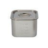 Sugiko Sangyo SH-4209 18-8 Scale Shallow Square Kitchen Pot (with