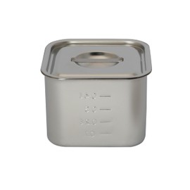 Sugiko Sangyo SH-4209 18-8 Scale Shallow Square Kitchen Pot (with Lid)
