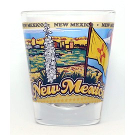 New Mexico State Wraparound Shot Glass