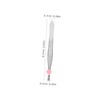 FOMIYES Stainless Steel Eyebrow Tweezers Set 24pcs Arrow Pattern Heart
