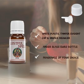 Aroma Depot Essential Oil 10ml Love Spell Type Scented Oil I Premium Grade Fragrance Oil for, Massage, Candle & Soap Making I Natural Aromatherapy Oil for Home Diffusers I Fragrance DIY-10ml