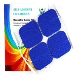 300 Electrodos Parches Pads 5x5 Cola De Ratón Tens Ems                                                                                                