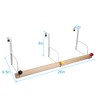 Picowe Over The Door Hanger with Removable Wooden Rod |
