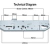 Genuine Mila Coldseal Door Lock Gearbox Centre Case uPVC 35mm