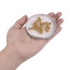 sourcing map 40pcs 8mm Precision Solid Brass Bearing Balls for