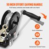 VEVOR Hand Crank Winch, 3500 lbs Steel Cable, Boat Trailer