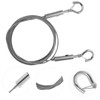 Gadpiparty 2pcs Heavy Duty Steel Wire Rope Hanging Kit with