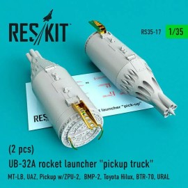 Reskit 1/35 ResKit RS35-0017 UB-32A Rocket Launcher Pickup Truck for Skif/Trumpet