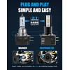 CHOPDARK H11B LED Bulbs H9B H8B Fog Lamp 50W 20000Lm