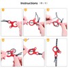 TRIWONDER Aluminum Alloy Guyline Cord Adjuster Tent Tensioners Rope Adjuster