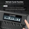 CITYORK Rechargeable Batteries with Charger, 8 Pack AA 3000mAh &