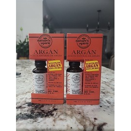 nature's spirit Lot 2 Argan Oil 100% PURE By nature's spirit 1 fl oz / 30 ml NEW UNOPENED BOX
