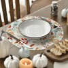 Artoid Mode Leaves Round Fall Placemats Set of 4, 14