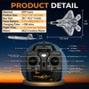 RCkuler RC Planes,4 Channel F22 Raptor Remote Control Airplane with