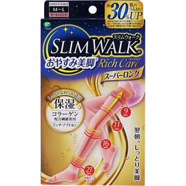 Slimwalk Pip, RichCare Super Long, Size ML, Pink Compression