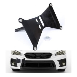 ECOTRIC Front Tow Hook License Plate Bracket Compatible with 2013+ Subaru BRZ & Scion FR-S, No Drill License Plate Mount Holder Adapter Kit, License Tag Mounting Kit