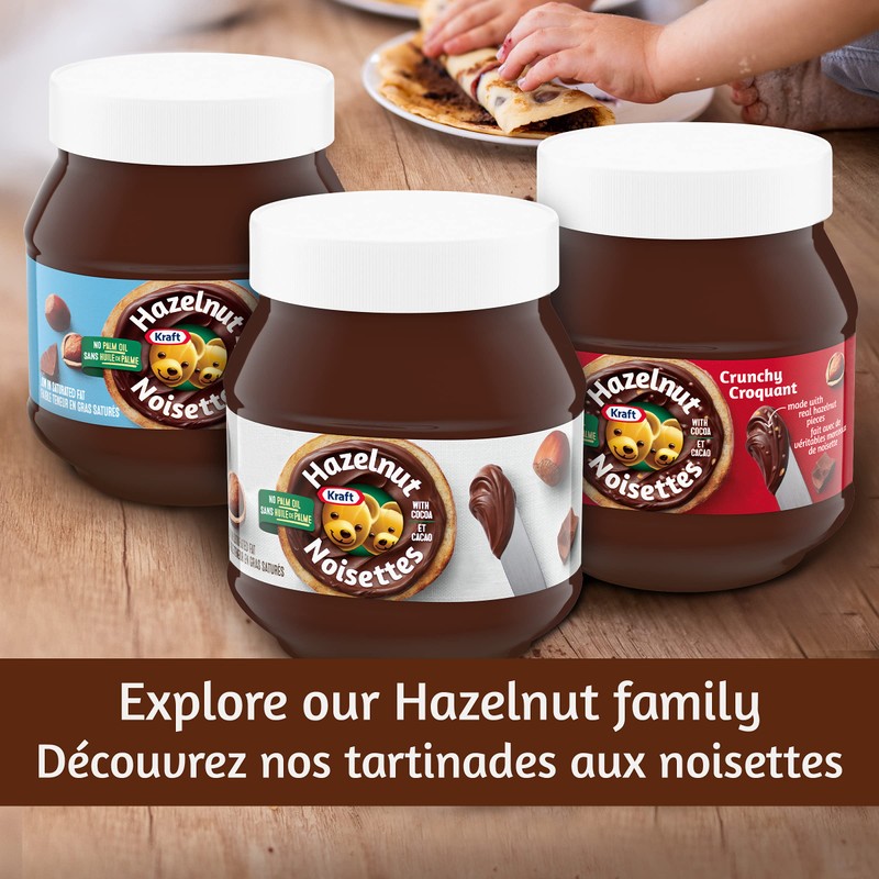 Kraft Peanut Butter Hazelnut Spread with Cocoa, 725g