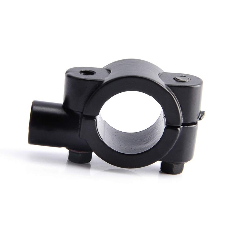 Soporte universal para espejo de manillar de motocicleta, 10 mm,
