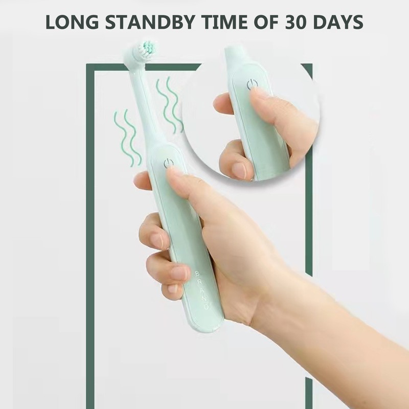 Electric Rechargeable Rotating Toothbrush Intelligent Timing Two-speed Cleaning IPX7 Waterproof