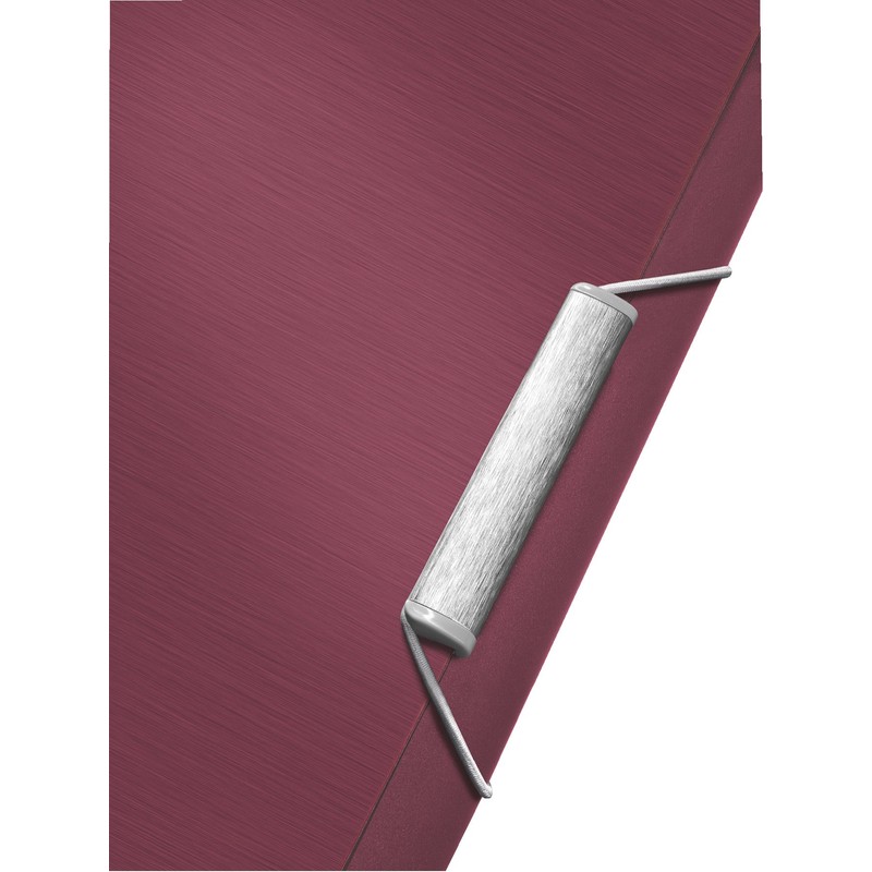 Leitz Style 39770028 Folder with Elasticated Corners A4 Polypropylene Garnet