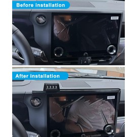 KEPHTH Car Phone Holder for 2024 2025 Lexus GX550 Accessories Dash Mount Cell Phone Holder for GX550 Most Smartphones Auto Interior Accessories 360 Degree Rotation(Only for 14inch Screen)