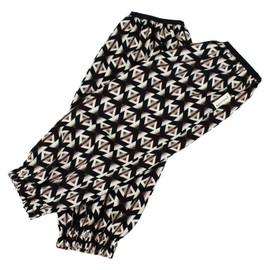 Agumi 4942042283095 Arm Cover, Long Arm Cover, Diamond, Covers Up to Upper Arms, Above the Elbow, 100% Polyester, Soft, Gentle, Comfortable to Wear, Dirt Not Conspicuous, Long Length, UV Care, Total