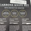 Thyme & Table Non-Stick Coated Stainless Steel Carbone Chef's Knives