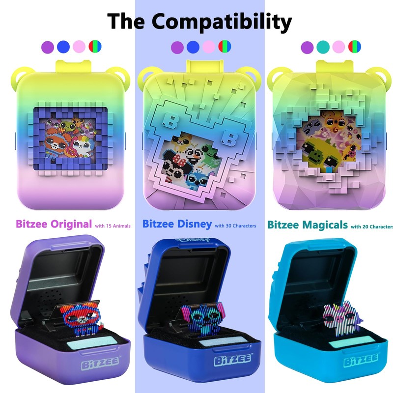 JCHPINE Silicone Cover Case for Bitzee Magicals Interactive Digital Pet