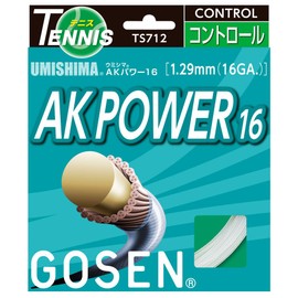 ゴーセン ウミシマ AKパワー16 ホワイト(UMISHIMA AK POWER16) TS712W