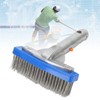 Swimming Pool Stainless Steel Brush, 5.5in, Easy to Glide, Easy