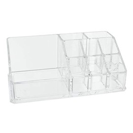 Cosmetic Organiser, Makeup Organiser, Beauty Storage Box, Transparent.