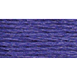 DMC 117-333 Mouline Stranded Cotton Six Strand Embroidery Floss Thread, Dark Blue Violet, 8.7-Yard