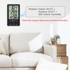 Neoteck Thermometer/Hygrometer, Accuracy ± 1 °C, Sensor, LCD Digital, Indoor