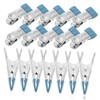 CAXUSD 50pcs Heavy Duty Stainless Steel Pool Cover Clamps Non-