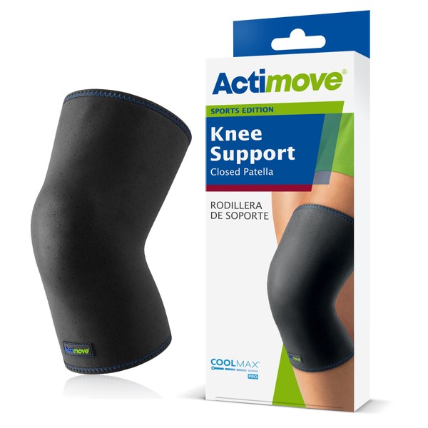 Actimove Sports Edition Knee Support Closed Patella with COOLMAX AIR