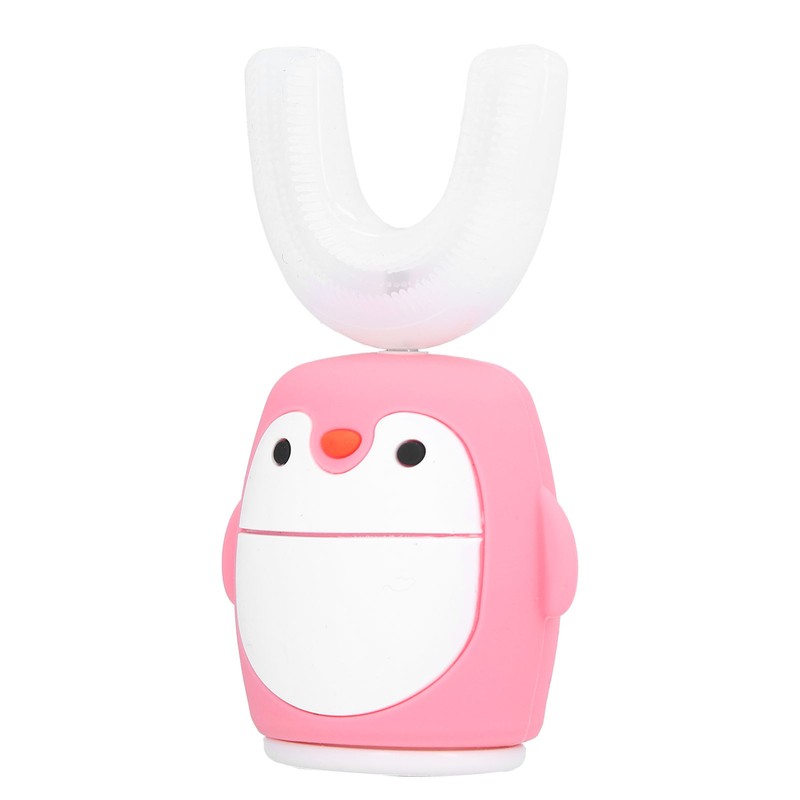 Children Cartoon Electric Toothbrush Cute Cleaning U shaped Toothbrush Oral