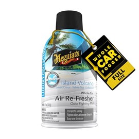 Meguiar's, Ambientador para Coche y Eliminador de Olores, Aroma a Volcán Isleño, G262502, 57gr